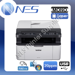 Brother MFC-1810 4-in-1 Mono Laser USB MFP Printer+FAX+ADF 20PPM w/ TN1070 Toner